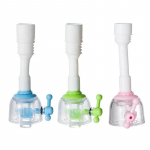 Plastikust k&ouml;&ouml;k Vannituba Vett s&auml;&auml;stev kraan Segisti Economizer Du&scaron;ifilter sinine