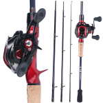 &Otilde;ngeritva ja -rulli kombinatsioonid 1,8 m/2,1 n Baitcasting p&uuml;&uuml;gikepp 17+1 BB Baitcasting Reeliga reisip&uuml;&uuml;giks 1.8m& Left handle
