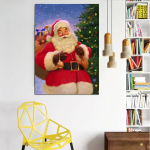 5D DIY teemanttikandid lumememm t&auml;isruudu teemantmaal Ristpistes j&otilde;uluseina kaunistus Full Round 20X30CM