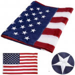 Meie lipp Kvaliteetne kahepoolne tr&uuml;kitud pol&uuml;ester Ameerika lipur&otilde;ngad USA lipp 150x90cm