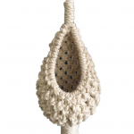 Rippkorv Haljastuspuuvillane ananassi makraam-kujuline lilleistutaja A