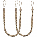 1 tk Kardinak&ouml;ied Side-Selge Kardinad K&auml;sitsi valmistatud kinnitusklambrid Pandlaga n&ouml;&ouml;r Kodu dekoratiivsed ruumitarvikud Kardinate sidemed 1PC