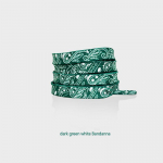 Kuldamine lamedad kingapaelad India p&auml;hkli lilledega kingapaelad tossudele K&auml;sitsi maalitud spordiala vabaaja korvpall tennise kingapaelad kingar&otilde;ngad 160cm-dark green white