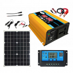 P&auml;ikesepaneelis&uuml;steem 18V 20W P&auml;ikesepaneel 30A Laadimiskontroller kahe USB-portiga Autop&auml;ikesepaneeli Inverteri Komplekt 220V
