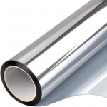 Privaatsusakna kile p&auml;ikest blokeeriv peegel peegeldav akna toon &uuml;hesuunaline kuumust reguleeriv vin&uuml;&uuml;l UV-vastase klaasi kleebised kodukontori jaoks 40x200cm h&otilde;be