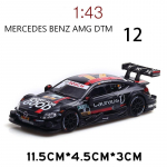 1/43 Scale Benz AMG C63 DTM Diecast automudeli m&auml;nguasi, tagasit&otilde;mmatav m&auml;ngus&otilde;iduk lastele V&auml;ikelaste poiste t&uuml;drukute kingituste kollektsioon #2