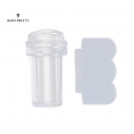 Universaalne silikoonk&uuml;&uuml;nte naelte kaunistused Stamper, sile pind, kauakestev lai pealekandmine