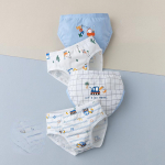 4 tk Laste aluspesu T&uuml;drukutele Puhast puuvillast p&uuml;ksid poistele Bokserid M