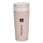 KUUM Reisikruus Kontori kohvi-teepudelitopsid Straw Plastlc Thermal Insulatio Cup One Size beež
