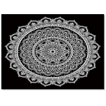 Mandala stiilis geomeetrilised lilled Koduvaibad ala Vaip Suur sissep&auml;&auml;su uksematt Vaibad magamistoa vaipade jaoks Elutoa palvematt 80cm x 120cm
