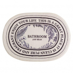 Moodne pehme tekstuur, tugev vett imav pol&uuml;ester plush libisemiskindel matt Vannitoa vaip Kodukaunistus Ukseava vaip 40x60cm B