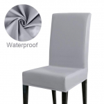 2 t&uuml;&uuml;pi veekindlast riidest tooli kate Stretch s&ouml;&ouml;gitooli katted 1 / 2 / 4 / 6 tk katted tooli istme kate k&ouml;&ouml;gi jaoks Home Hotel 4 Pieces