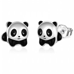 Armsad h&otilde;bedased Panda k&otilde;rvar&otilde;ngad naistele igap&auml;evaseks kandmiseks peok&otilde;rvar&otilde;ngad s&otilde;brap&auml;eva kingitus h&otilde;be