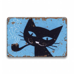 Naljakas loomade loosung Metallist tahvelm&auml;rk Vintage plekkplakat Huumors&otilde;nad Isikup&auml;rastatud seinakaunistus Talumaja sisustustarvikud 20x30cm