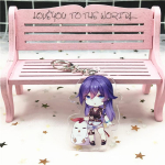 Animem&auml;ngud Multifilmitegelane Akr&uuml;&uuml;list v&otilde;tmehoidja Metallist kaunistus Aksessuaarid Kingitused Ripats 6 cm v&otilde;tmehoidjad