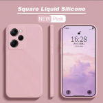 Luksuslik vedel silikoonist telefoni&uuml;mbris Poco X5 Pro t&auml;ieliku l&auml;&auml;tsekaitsega pehme tagakaas Poco X5Pro kaitseraua jaoks For Poco X5 Pro must