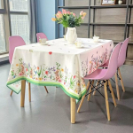 V&auml;ike v&auml;rske ruudukujuline ristk&uuml;likukujuline laudlina, mis sobib k&ouml;&ouml;gilaua kaunistamiseks Lihtsas stiilis taimse laudlina kaunistuseks 40-70cm