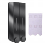 420 ml seebi dosaator seinale paigaldatav du&scaron;i seebi dosaator du&scaron;igeeli pesuaine dosaator vannitoatarvikute jaoks Double