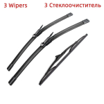 3 TK klaasipuhasti harjad Land Rover Freelander MK2 2007-2014 24  20  14  Fit esiklaasile esiklaasile aknaharjad l&otilde;ikuritarvikud 2011 2012 2013