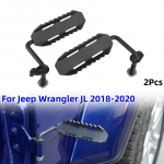 2 tk mustad jalapulgad v&auml;lisukse pedaali jalatugi auto v&auml;lisukse pedaal Jeep Wrangler JL jaoks