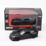 1/36 Scale Corvette C6 Diecast automudeli m&auml;nguasi, tagasit&otilde;mmatav m&auml;ngus&otilde;iduk lastele V&auml;ikelastele poistele T&uuml;drukutele Kingikogu 1/36-12.3x5.3x3cm must