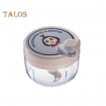 200/400 ml k&auml;sitsi k&uuml;&uuml;slauguhakkija K&ouml;&ouml;gikombain Roostekindel roostevabast terasest tera Kergesti p&ouml;&ouml;ratav Mitmek&uuml;lgne hakkija k&uuml;&uuml;slaugu lihap&auml;hklite k&ouml;&ouml;giviljade jaoks 200ML roosa