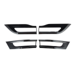 Auto tagumise tagatule laterna l&auml;ikega must katte trimmiraam Jeep Grand Cherokee 2014 2015 2016 2017 2018 v&auml;lisilme 1 Set black