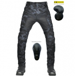 VOLERO+Mootorrattateksad meestele ja naistele+Sinised Camo v&otilde;rgust hingavad mootorratta Slim Fit Anti Drop s&otilde;idup&uuml;ksid 4XL sinine