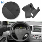 Must autotarvikud Roolikatte nahksisustus Hyundai Accent 2006-2011 Getz 2005 jaoks Kia Rio 5 jaoks 2006 2007 2008