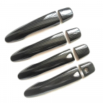 Nissan Pulsar C13 2015 2018 auto v&auml;lisilme Modifitseerige uksek&auml;epideme kate Kaunistage Sisekujundus S&uuml;sinikkiust V&auml;rv Refit Protect Carbon Fiber Color