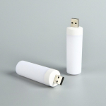 1 tk USB &uuml;mbritseva valguse LED-leegiga vilkuva k&uuml;&uuml;nlavalgusega raamatuvalgusti Power Banki matkavalgusti jaoks HMM valge
