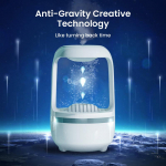 Gravitatsioonivastane veepiiskade &otilde;huniisutaja aroomiteraapia eeterlike &otilde;lide hajuti suure mahutavusega USB-pihustiga LED-lamp j&otilde;ulukink