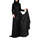 Naiste kleit, v&otilde;rkl&otilde;ng, &otilde;mblemine, riietus Elastne elegantne l&auml;ikiv litrid Bodycon Party Maxi kleit peor&otilde;ivad L must