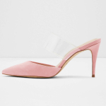 L&auml;bipaistvad Mules K&otilde;rged kontsad Mugavad sandaalid Kitten Heel Party Pulmakleit Naiste Kontorijalatsid 35 roosa