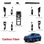 Auto salongi kleebis HONGQI HS5 2019-2025 t&otilde;stetava akna paneeli kleebis siseukse k&auml;igukasti armatuurlaua kile autotarvikutele