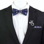 Kikilipsude komplekt, Kolju draakoni muster, mehed, Butterfly Hanky, tutipross, pulmad, Halloweeni pidu,