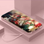 Luksusliku plaaditud TPU telefoni&uuml;mbris koos kaelapaelaga Xiaomi Poco F4 F5 M4 M5 X3 X4 X5 13T Redmi Note 10S 11S 10C 13C &uuml;mbristele A1 J&otilde;ulud Head uut aastat kunst Xiaomi Poco F1