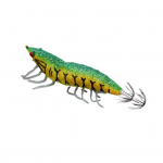 11,5 cm kasulik krevettis&ouml;&ouml;da simulatsiooni disain, galvaniseeritud, p&uuml;&uuml;gim&auml;&auml;ra suurendamine A