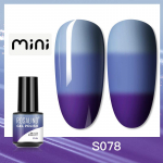 ROSALIND 150 colors Mini Nail Gel Polish Soak Off UV Gel Nail Polish Long Lasting Base Top Gel Polish Temperature Cat Eye Glitter Nail Gel Glue