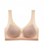 Icy Thinnest Plus Size rinnahoidja aluspesu rinnahoidjad naistele &otilde;mblusteta juhtmevaba &uuml;li&otilde;huke rinnahoidja, hingav Sleep Bralette spordirinnahoidja vest 2XL/90B beež