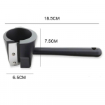 Kaasaskantav k&ouml;&ouml;giviljade spiraall&otilde;ikur K&auml;sikoorija roostevabast terasest spiraall&otilde;ikur kartulite jaoks K&ouml;&ouml;gil&otilde;ikuri t&ouml;&ouml;riistad must