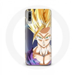 &Uuml;mbris Samsung Galaxy A50 Dragon Ball Manga Goku Angry Face jaoks