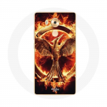 &Uuml;mbris Huawei Mate 8 Hunger Games Movie logo jaoks
