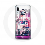 Coque pour Samsung Galaxy A20e Formule 1 Sergio P&eacute;rez Pilote automobile de F1