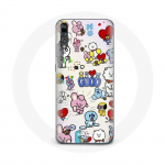 Coque pour Huawei P20 Pro BTS Bangtan Sonyeondan BT21 Van Tata Chimmy Cooky Rj Koya Mang Et Shooky