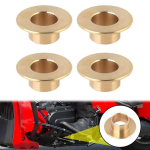 Motorcycle Lever Bushings Bronze Pedal Sleeve 4Pcs Shift Brake For Victory Cross Country Cross Roads Vision Magnum models beige