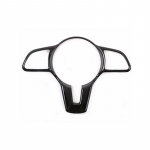 Car Steering Wheel Frame Trim Cover For Mercedes Benz A B C E G class CLA CLS GLC GLE GLS GLB W213 W205 W177 W167 W247 W463 C257 Glossy Black