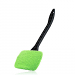 Auto aknapesuhari esiklaasipuhasti mikrokiust autopuhastushari pika k&auml;epidemega autotarvikutega autopuhastushari roheline