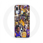 Coque Maniacase pour Samsung Galaxy A30 kobe bryant all generations champion NBA