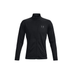 Under Armour Pique treeningjakk hingava lukuga kraega Meeste jakid Must 1366202-001 XXXXL